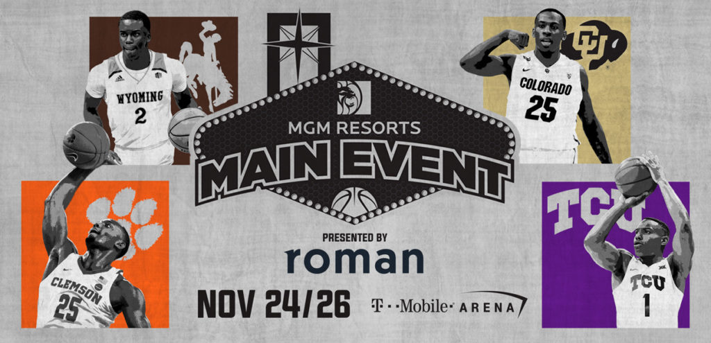 Pairings announced for MGM Resorts Main Event at T-Mobile Arena on November 24/26