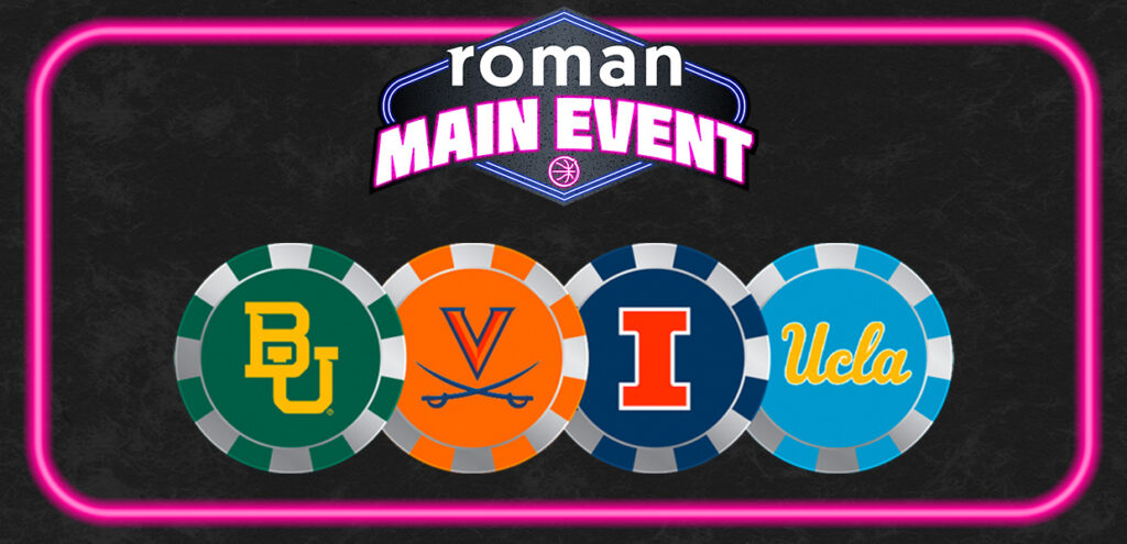 Baylor, UCLA, Virginia & Illinois bound for '22 Roman Main Event